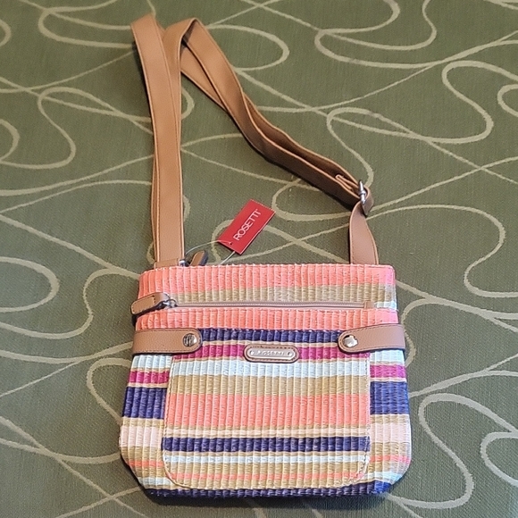 Rosetti Handbags - Rosetti Striped Pastel Crossbody Bag NWT